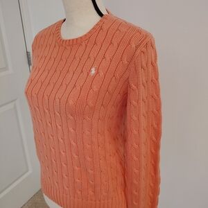 Polo by Ralph Lauren Peach V-Neck Sweater